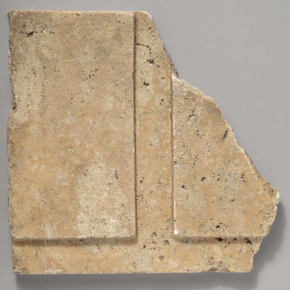 Fragment de décor d’architecture