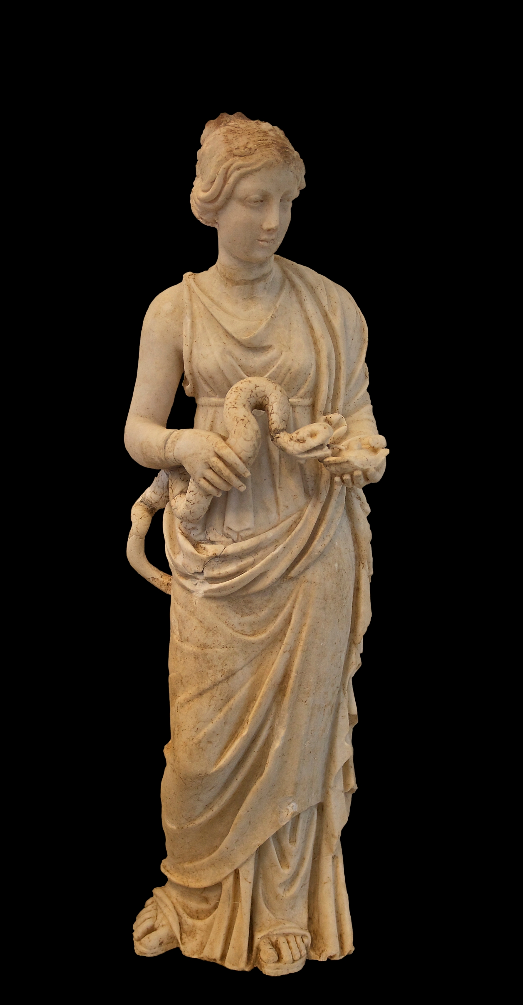Hygie, musée archéologique de Rhodes. Jebulon/CC0/WikimediaCommons