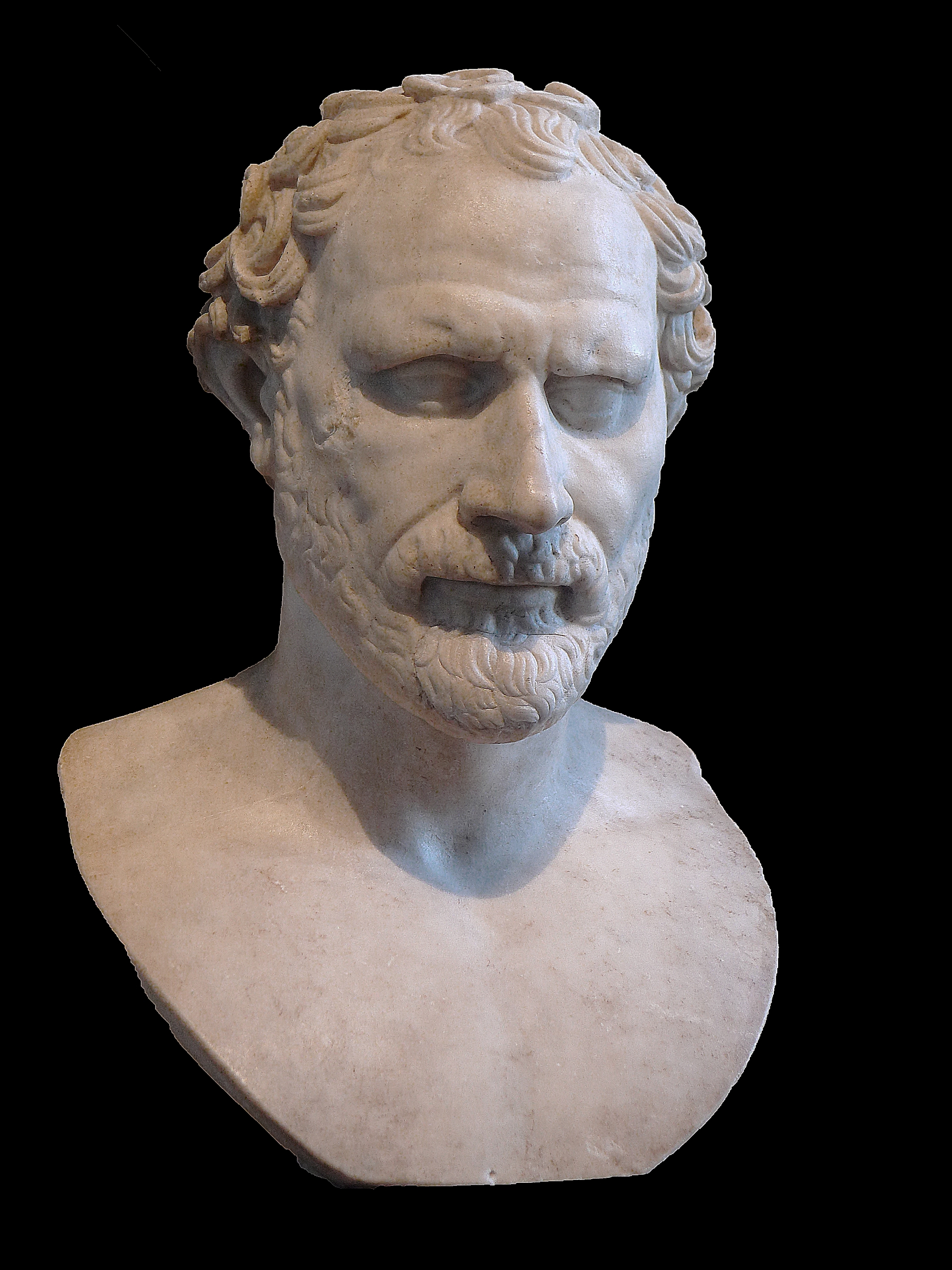 Tête de Démosthène, Musée du Louvre, Ma 237. Mbzt/CC BY-SA/Wikimedia Commons