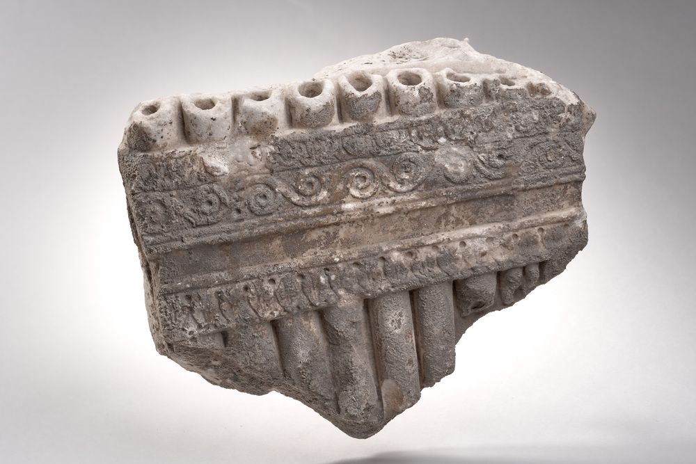 Fragment d’une flûte de Pan ou d’un orgue hydraulique