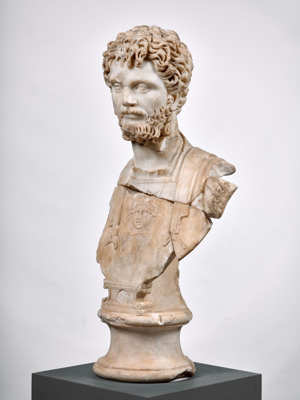 Buste cuirassé de Septime Sévère type III dit 