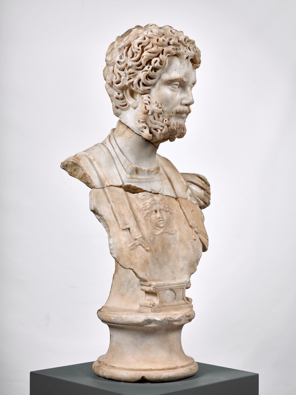 Buste cuirassé de Septime Sévère type III dit 