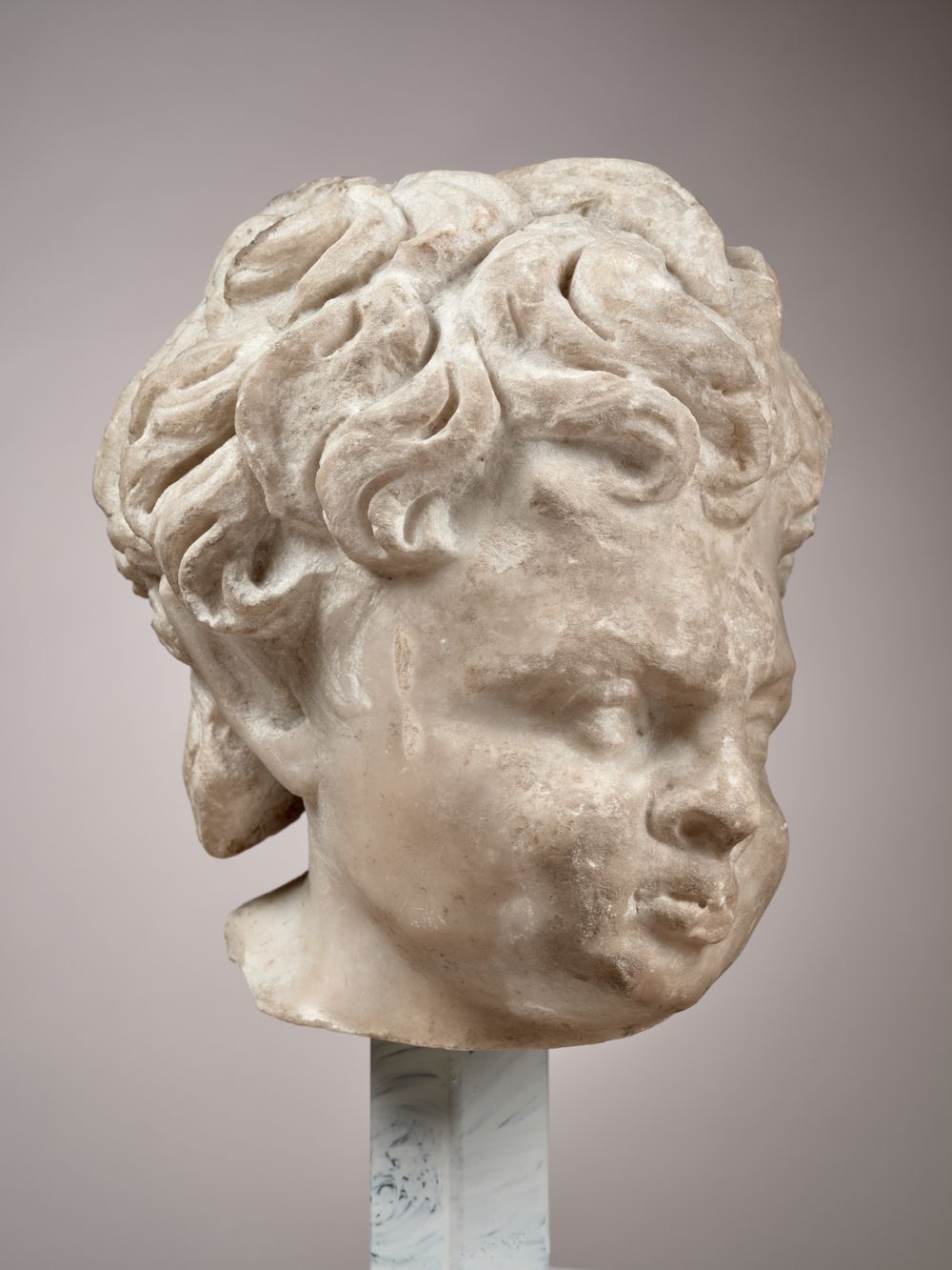 Tête de jeune satyre dit « Portrait de jeune garçon »