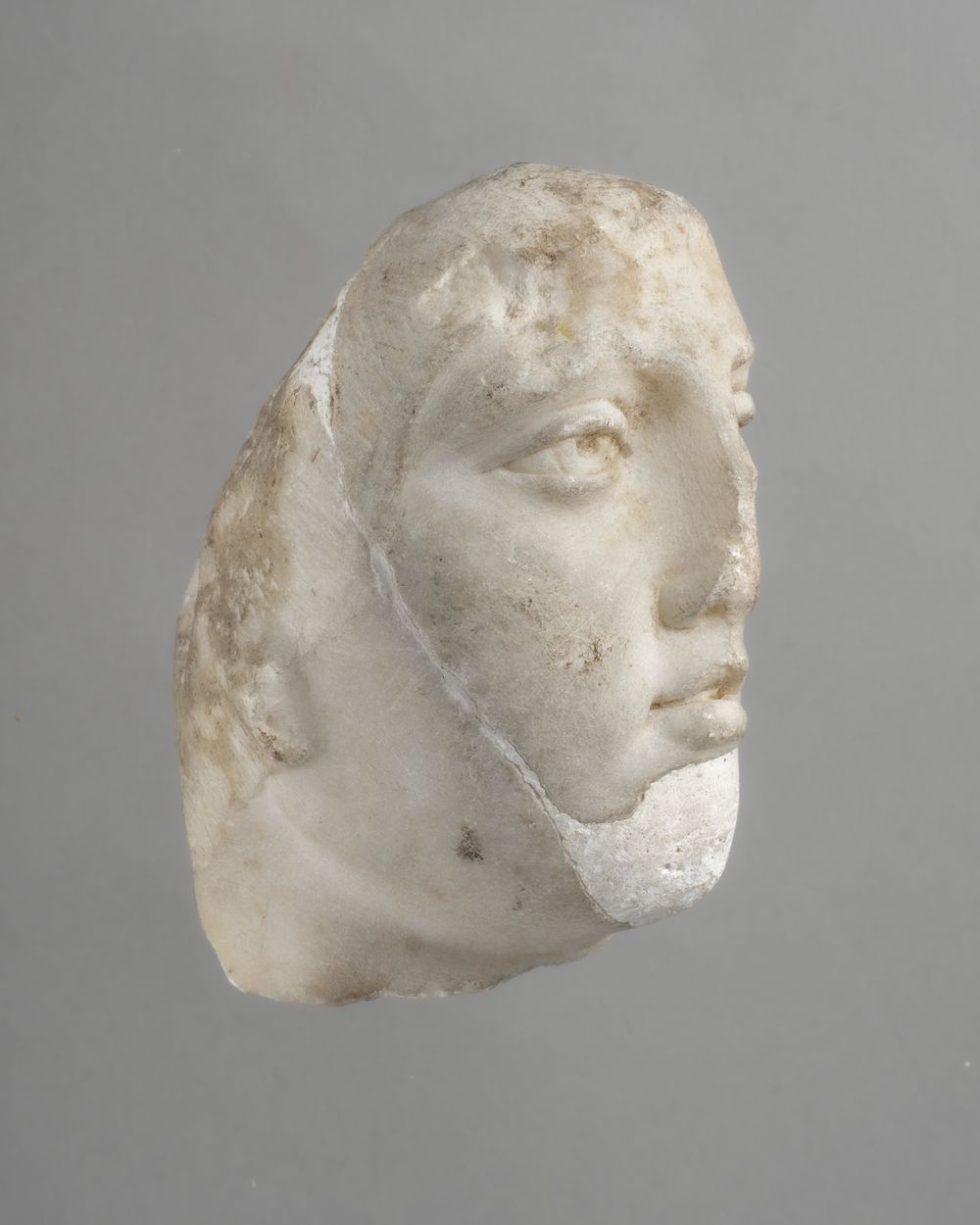 Tête de statuette