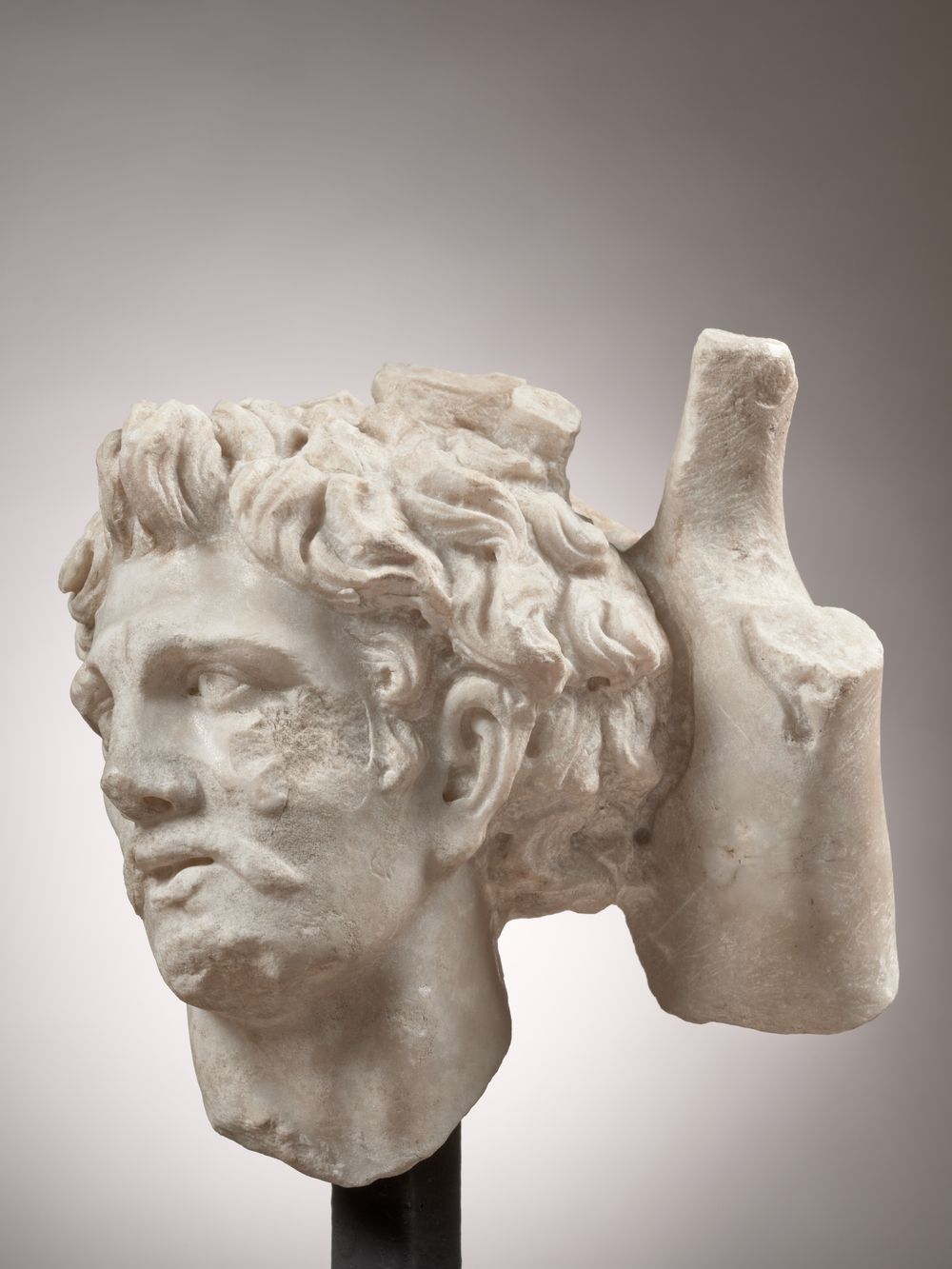 Tête d’un galate ou d’un barbare