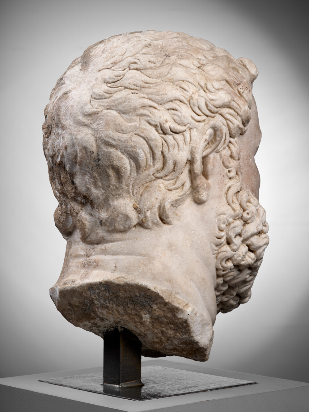 Tête quasi colossale de Maximien Hercule