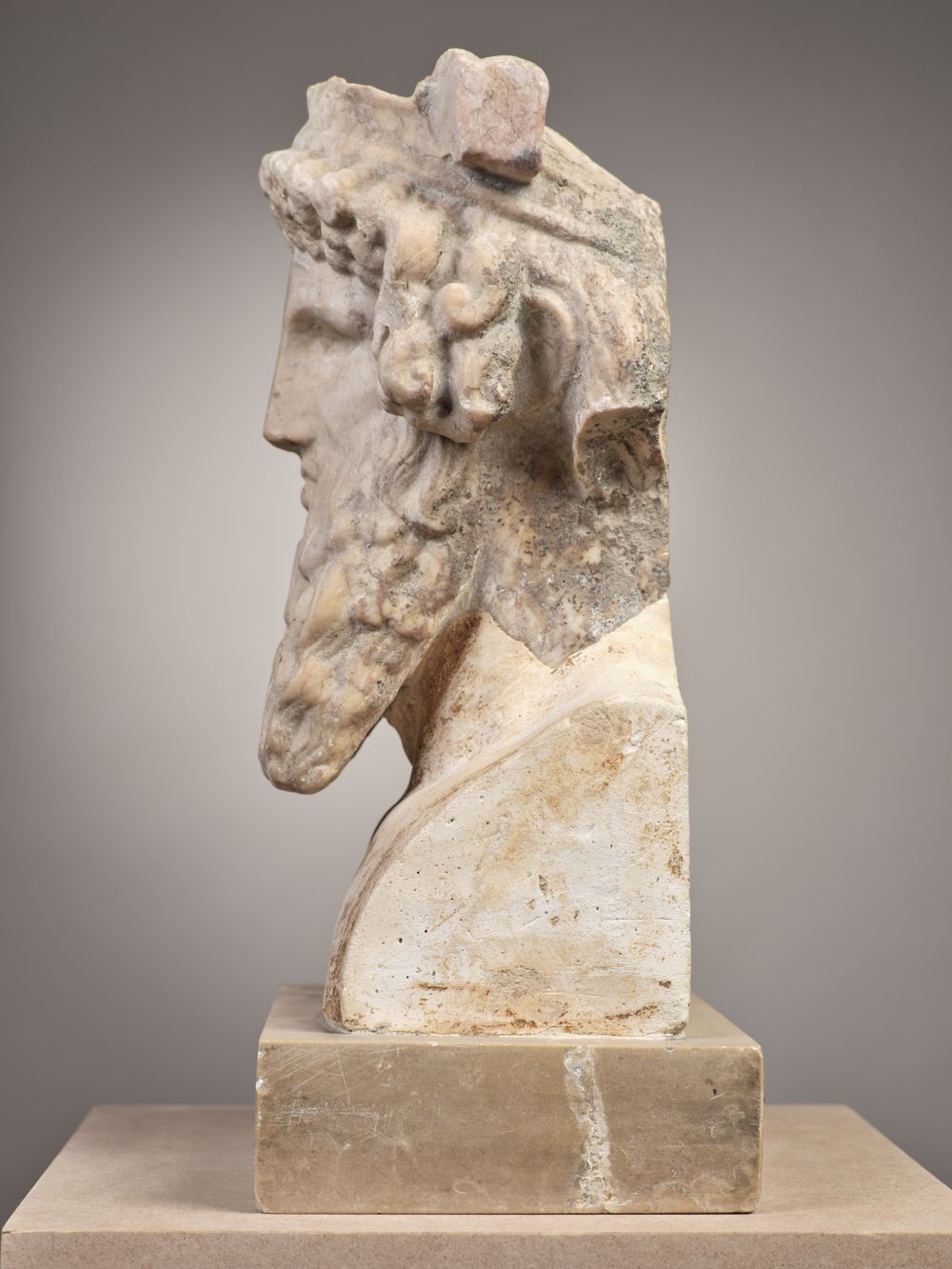 Buste en hermès de Dionysos/Bacchus