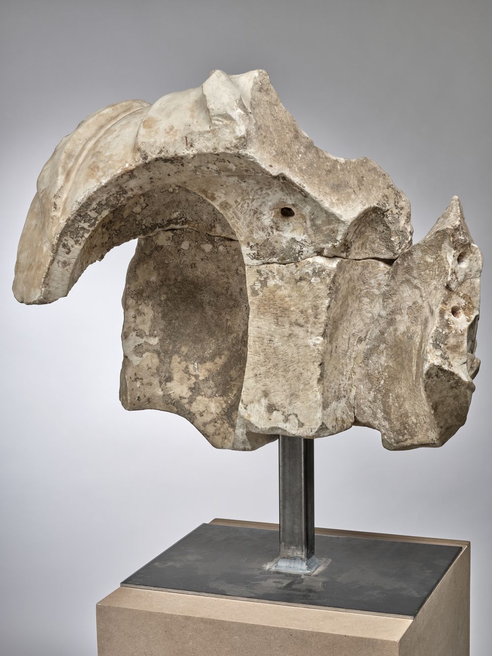 Buste avec lorica squamata (« cuirasse à écailles »)