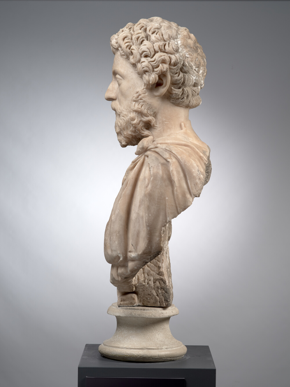 Buste cuirassé de Marc Aurèle âgé