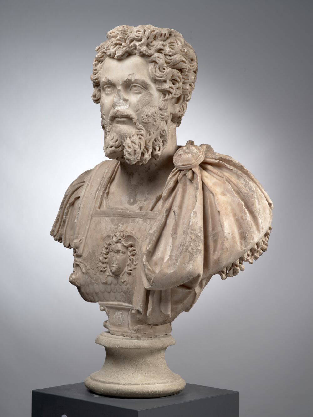 Buste cuirassé de Septime Sévère