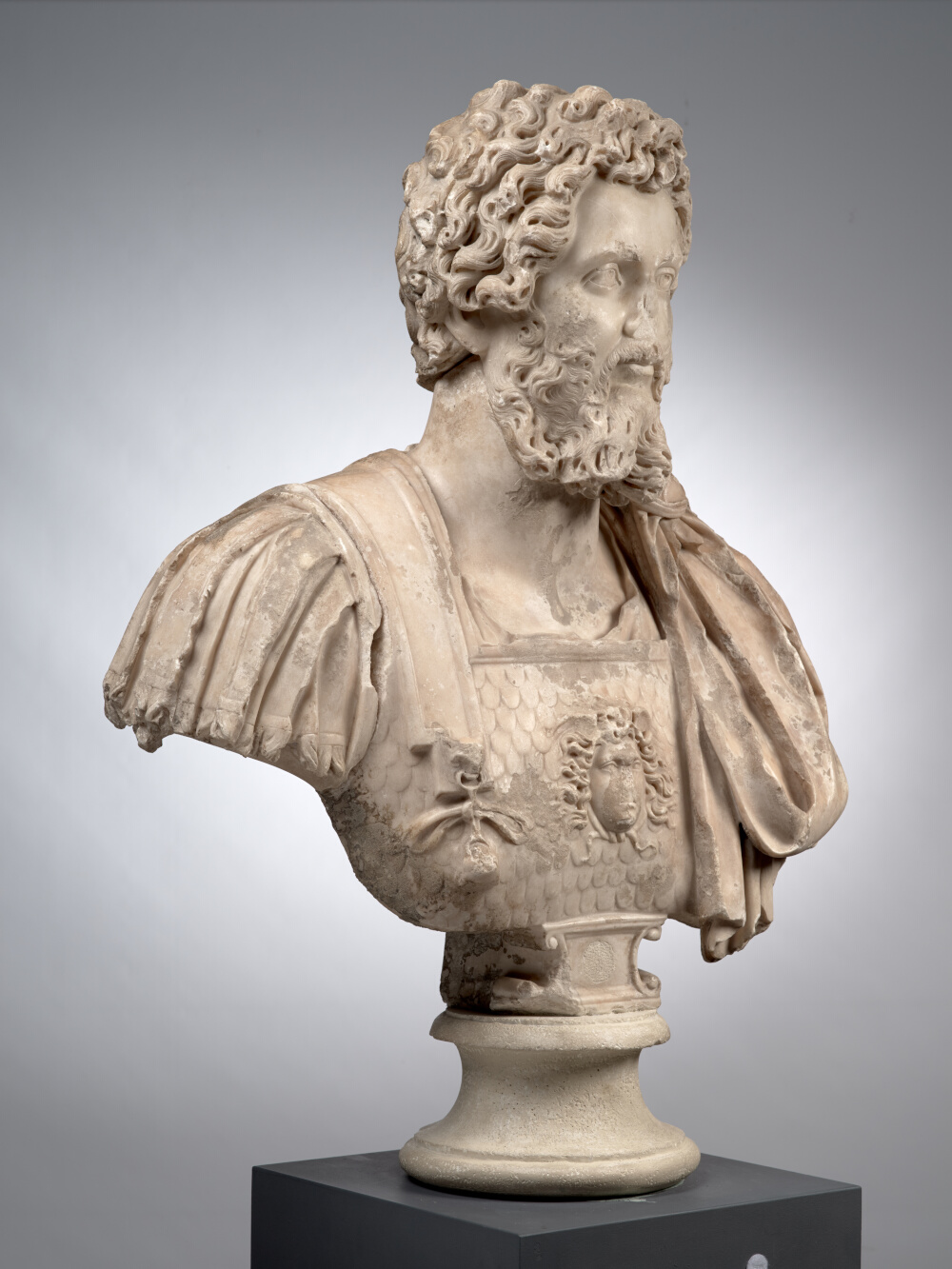 Buste cuirassé de Septime Sévère