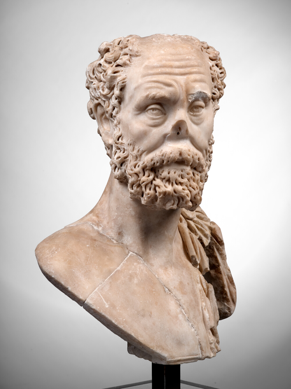 Buste héroïsé d’un homme d’âge mûr