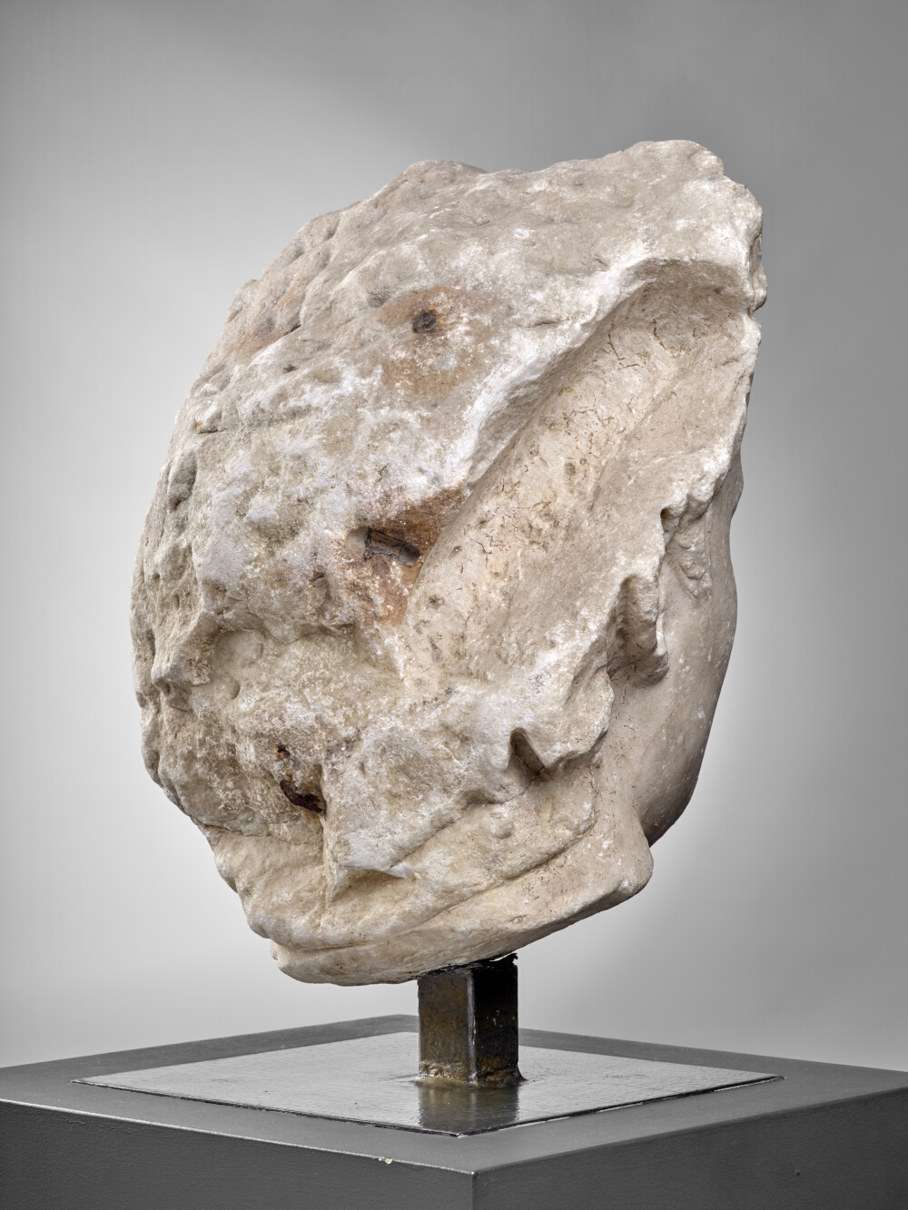 Tête de Tibère couronné de chêne